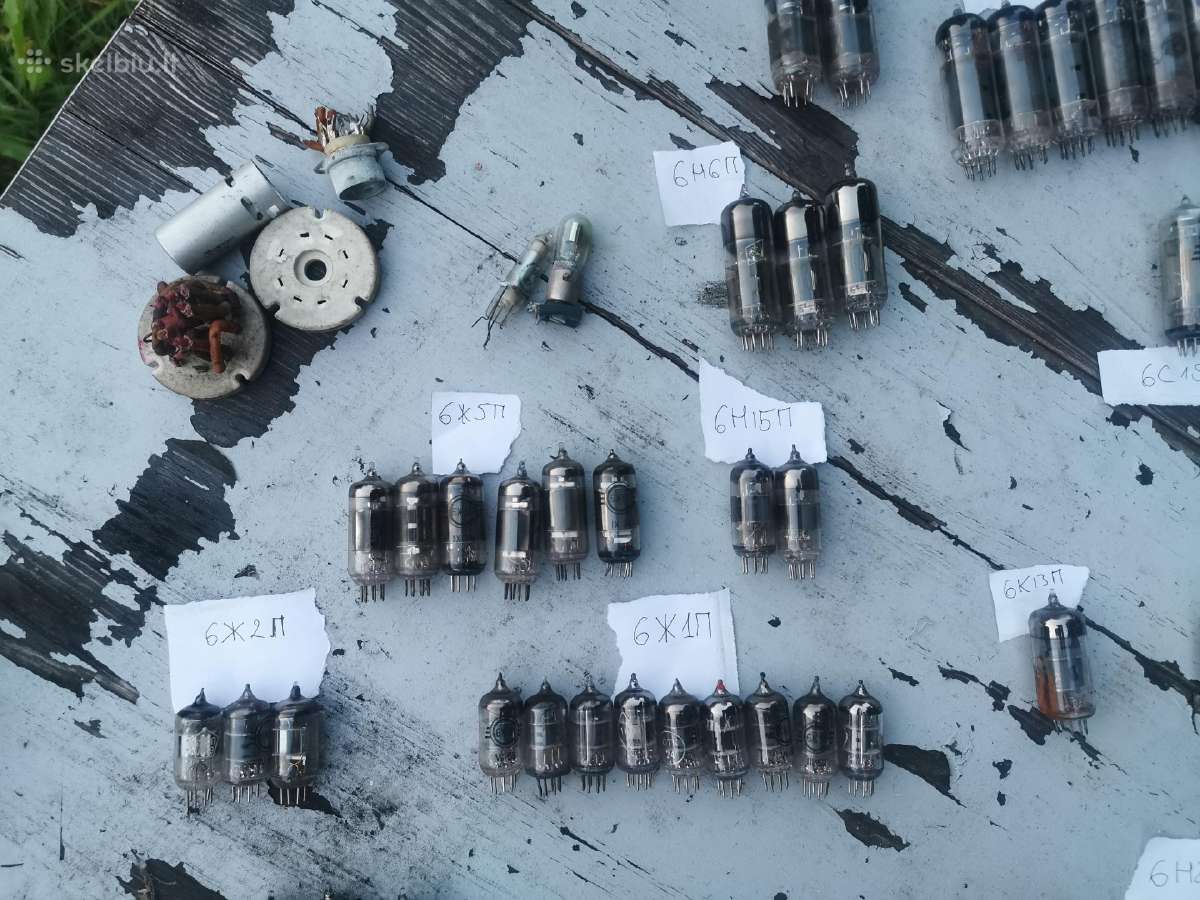 Senos elektronikos lempos (tubes) - nuotraukos Nr. 3