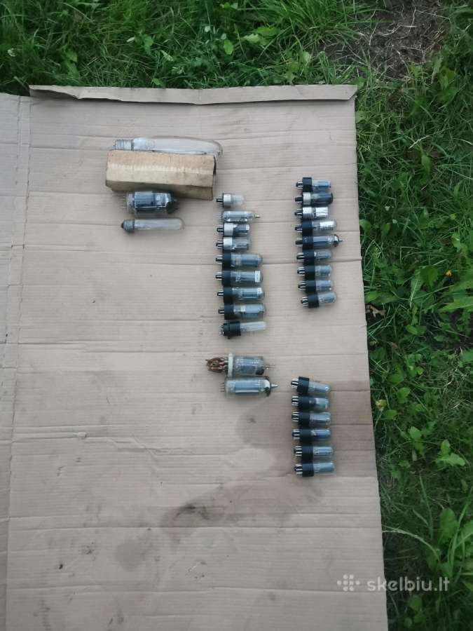Senos elektronikos lempos (tubes) - nuotraukos Nr. 13
