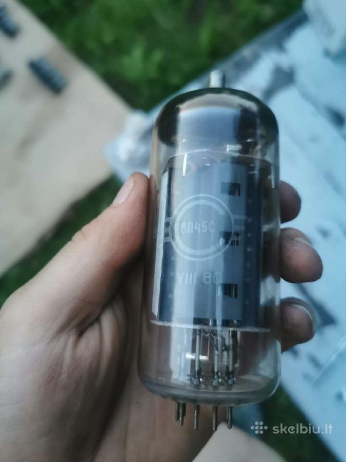 Senos elektronikos lempos (tubes) - nuotraukos Nr. 14