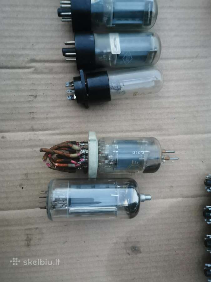 Senos elektronikos lempos (tubes) - nuotraukos Nr. 17