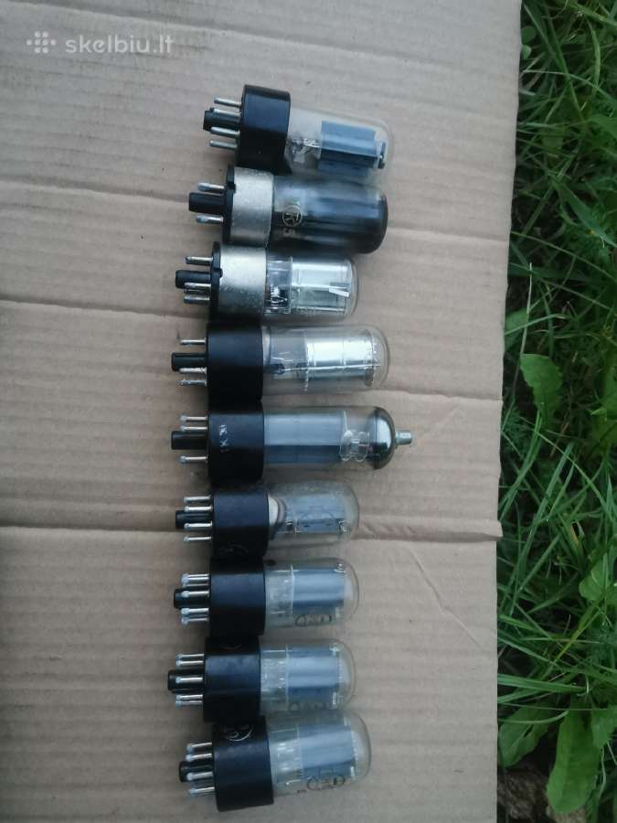 Senos elektronikos lempos (tubes) - nuotraukos Nr. 18