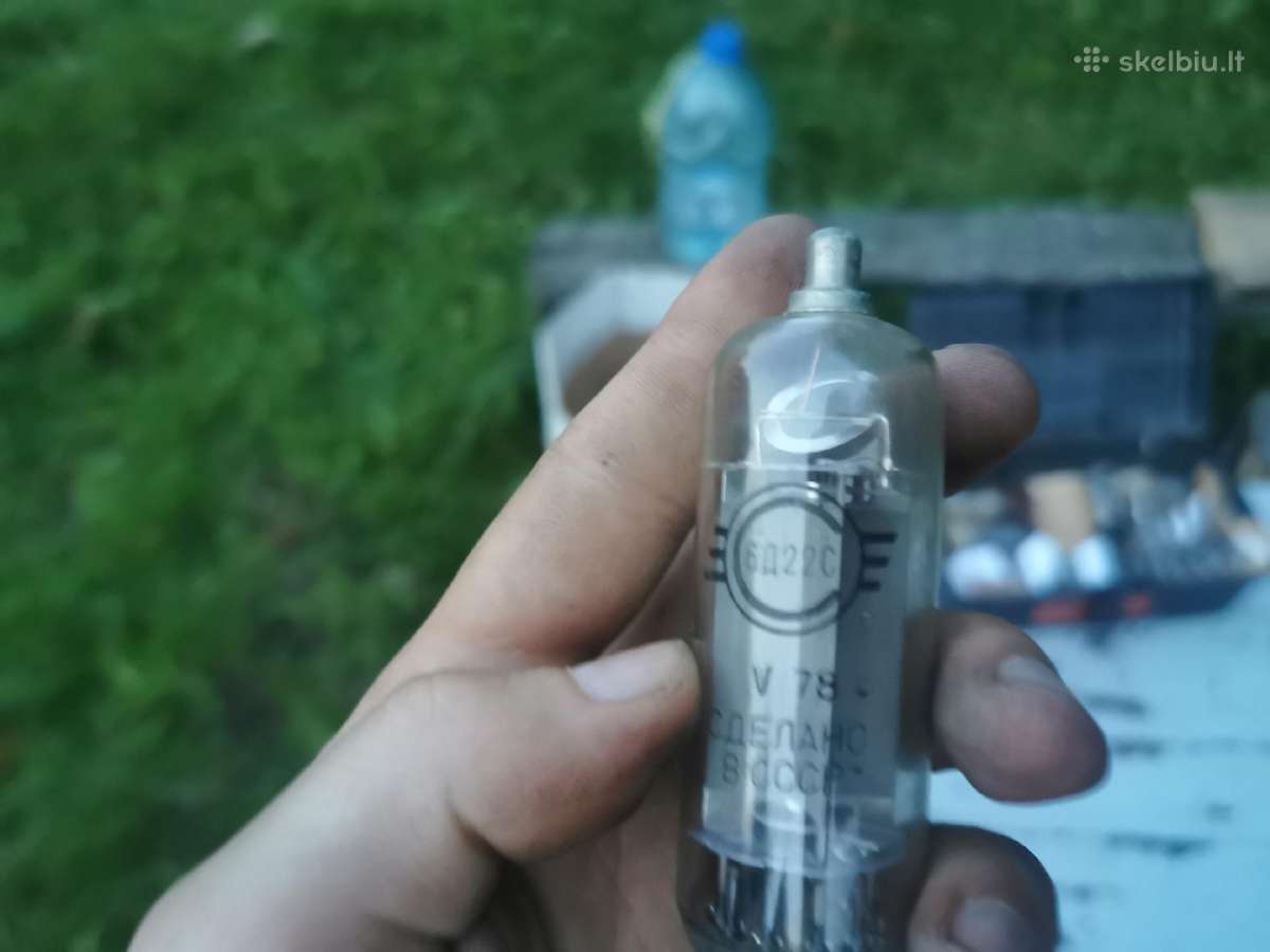 Senos elektronikos lempos (tubes) - nuotraukos Nr. 19