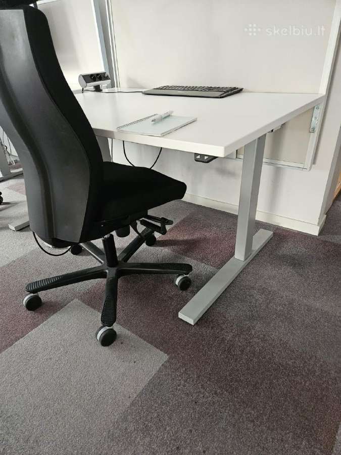 Kinnarps ir kt.pakeliami stalai, kėdės,nuo 150€. - nuotraukos Nr. 2