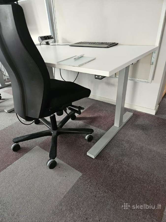 Kinnarps ir kt.pakeliami stalai, ergonom. kėdės - nuotraukos Nr. 8