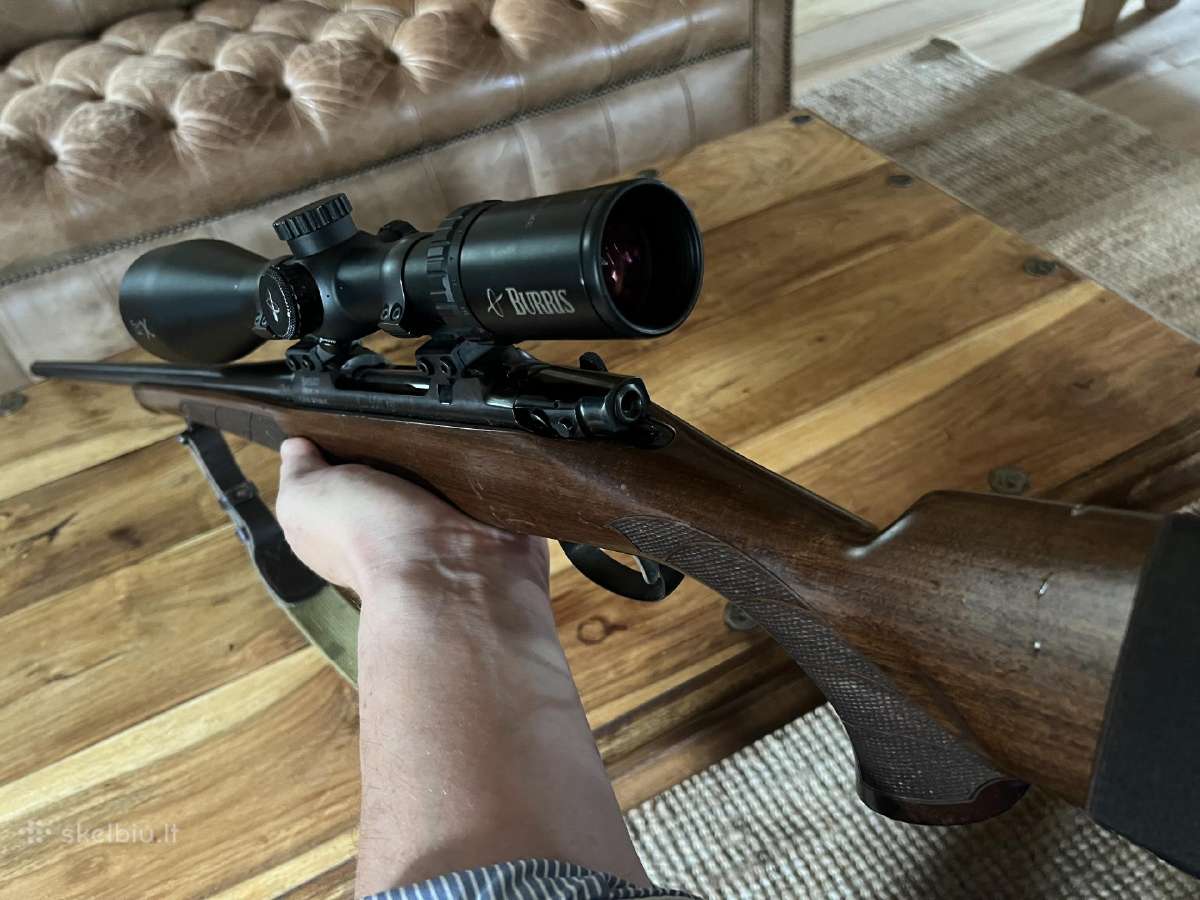 Cz 550 graižtvinis šautuvas su optika Burris 4x - nuotraukos Nr. 5
