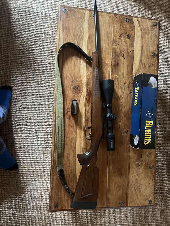 Cz 555 su optika Burris four X long range 3x12x56.