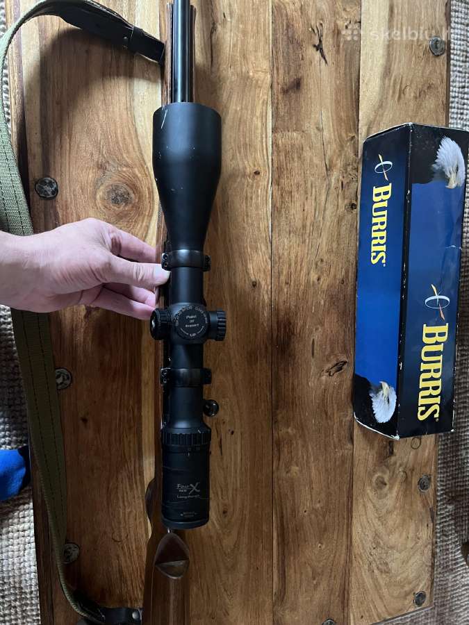 Cz 555 su optikaburris four X long range 3x12x56. - nuotraukos Nr. 4