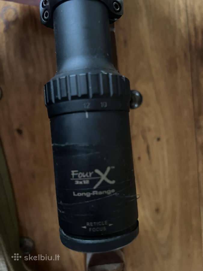 Cz 555 su optikaburris four X long range 3x12x56. - nuotraukos Nr. 5