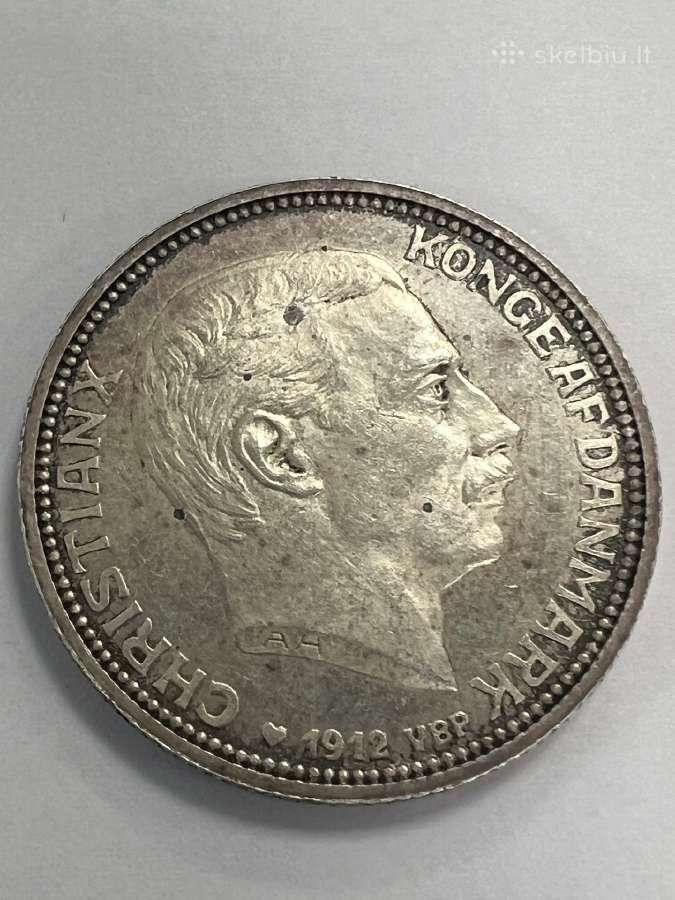 2 Danijos kronos 1912 metai