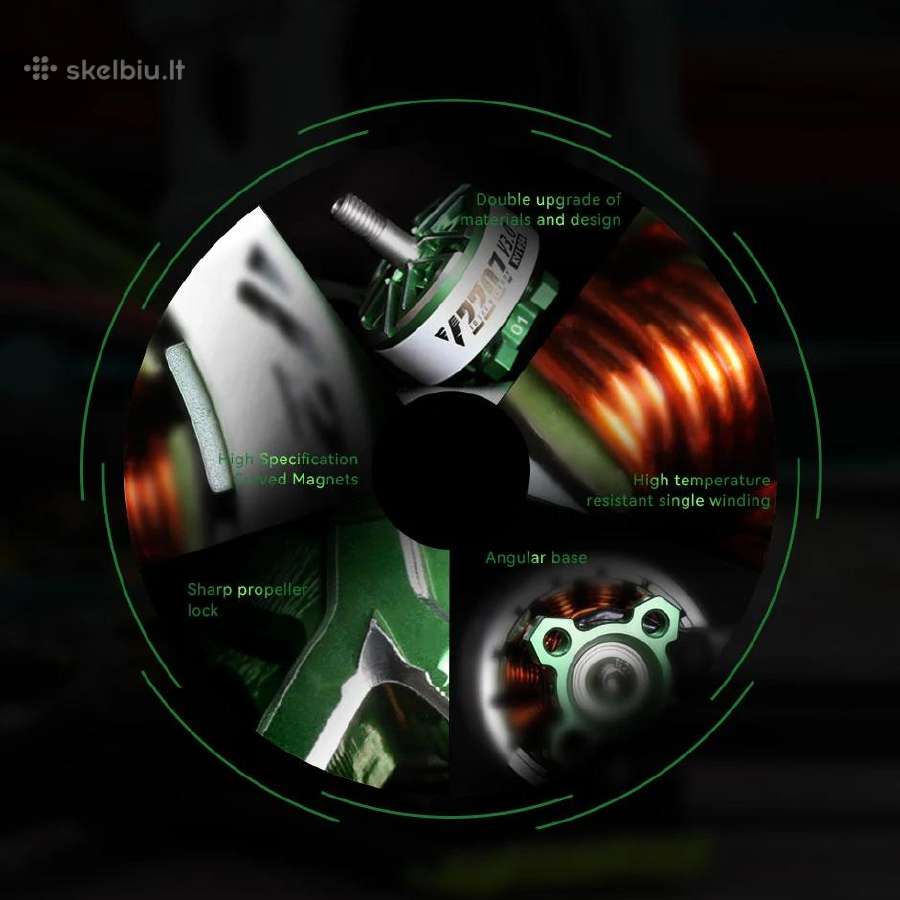 Nauji T-motor Velox V3 2207 / 2306 motorai - nuotraukos Nr. 16