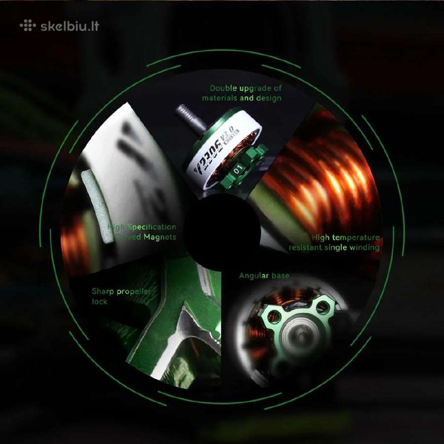 Nauji T-motor Velox V3 2207 / 2306 motorai - nuotraukos Nr. 23