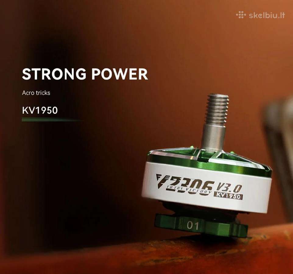 Nauji T-motor Velox V3 2207 / 2306 motorai - nuotraukos Nr. 22