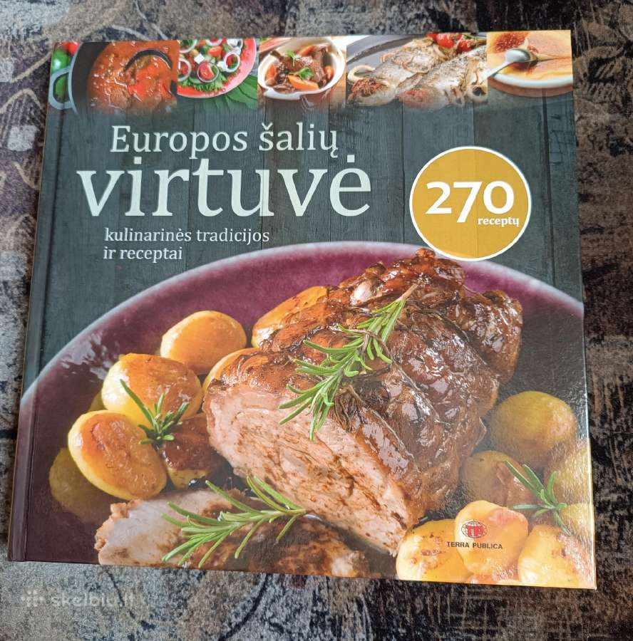 Knyga " Europos šalių virtuvė"