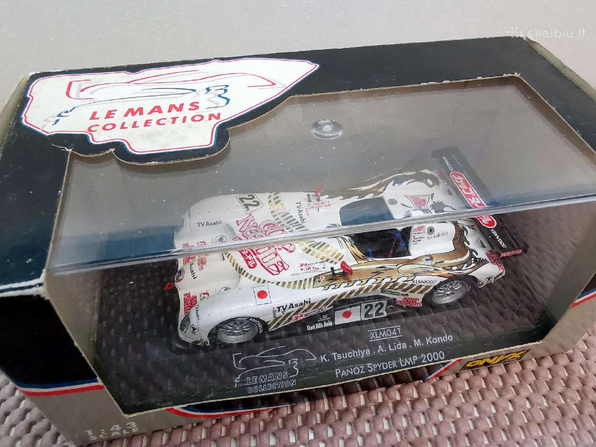 1:43 Lenktynių (Le Mans) Modeliai - nuotraukos Nr. 21