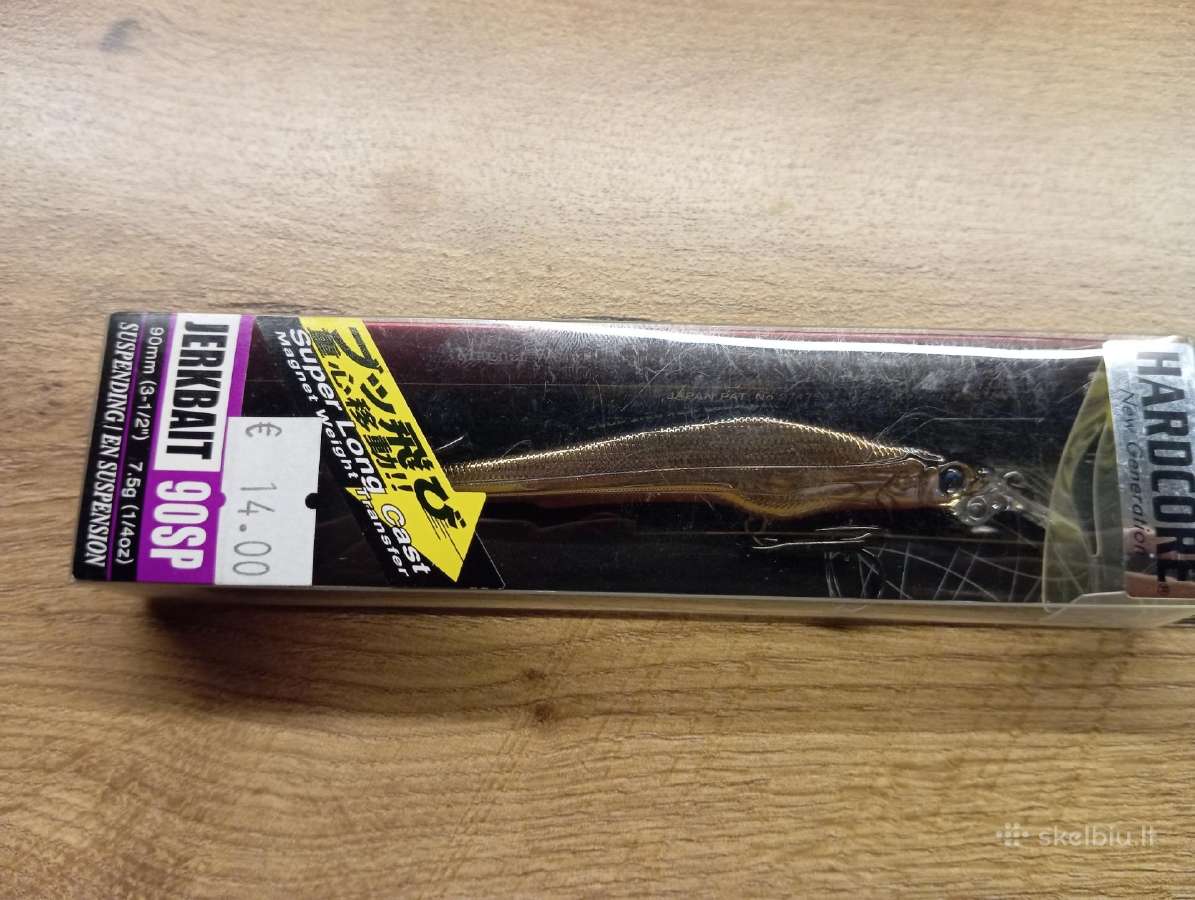 Vobleris hardcore jerkbait 90sp