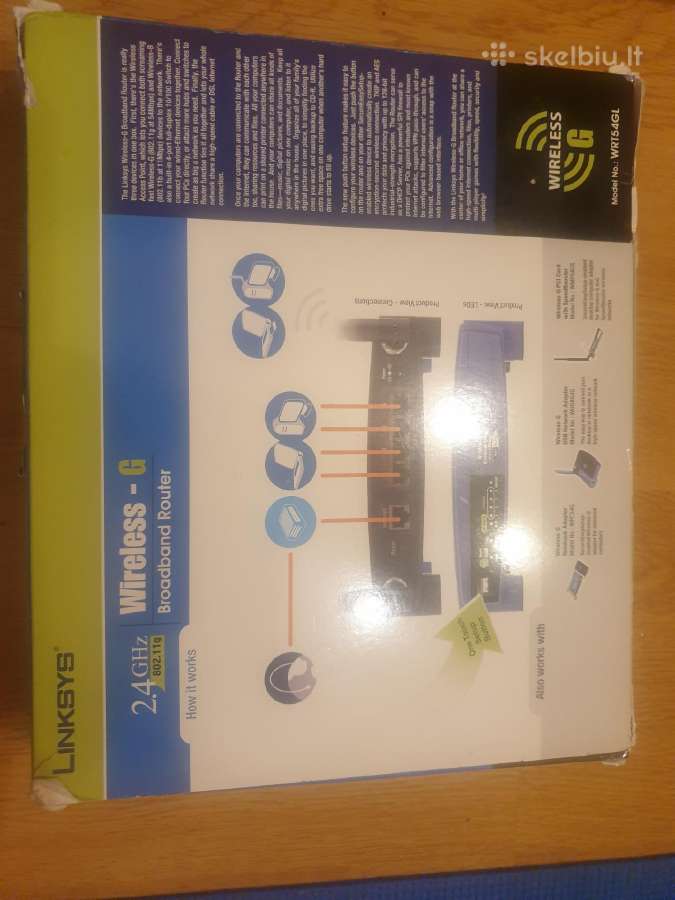 Routeris Linksys - nuotraukos Nr. 2