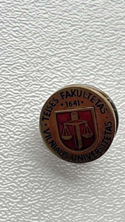 Vilniaus universiteto Teises fakulteto zenklas - nuotraukos Nr. 2