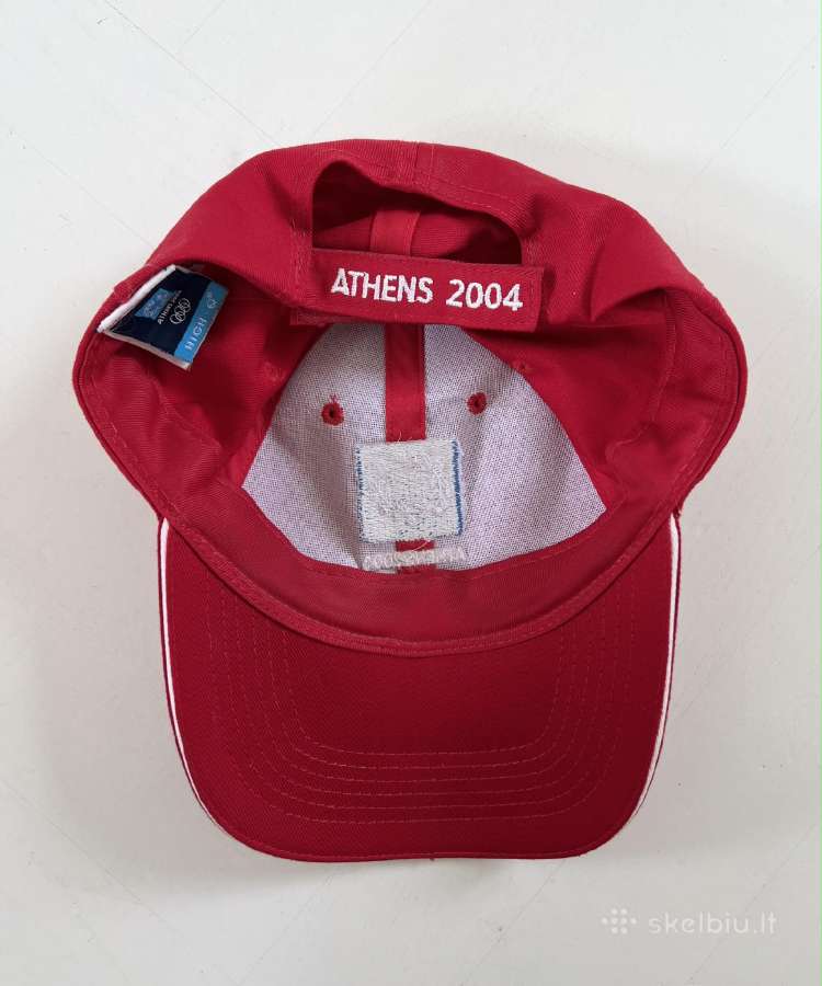 Olimpinė kepurė su snapeliu Athens 2004 - nuotraukos Nr. 2