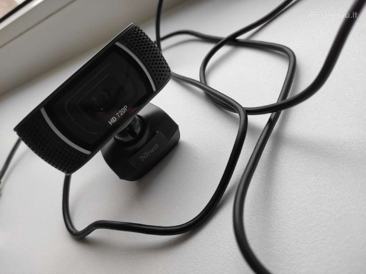 Trust Trino webcam HD 720p 8mp - nuotraukos Nr. 4