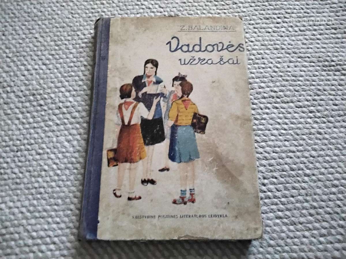 Vadovės užrašai Z. Balandina