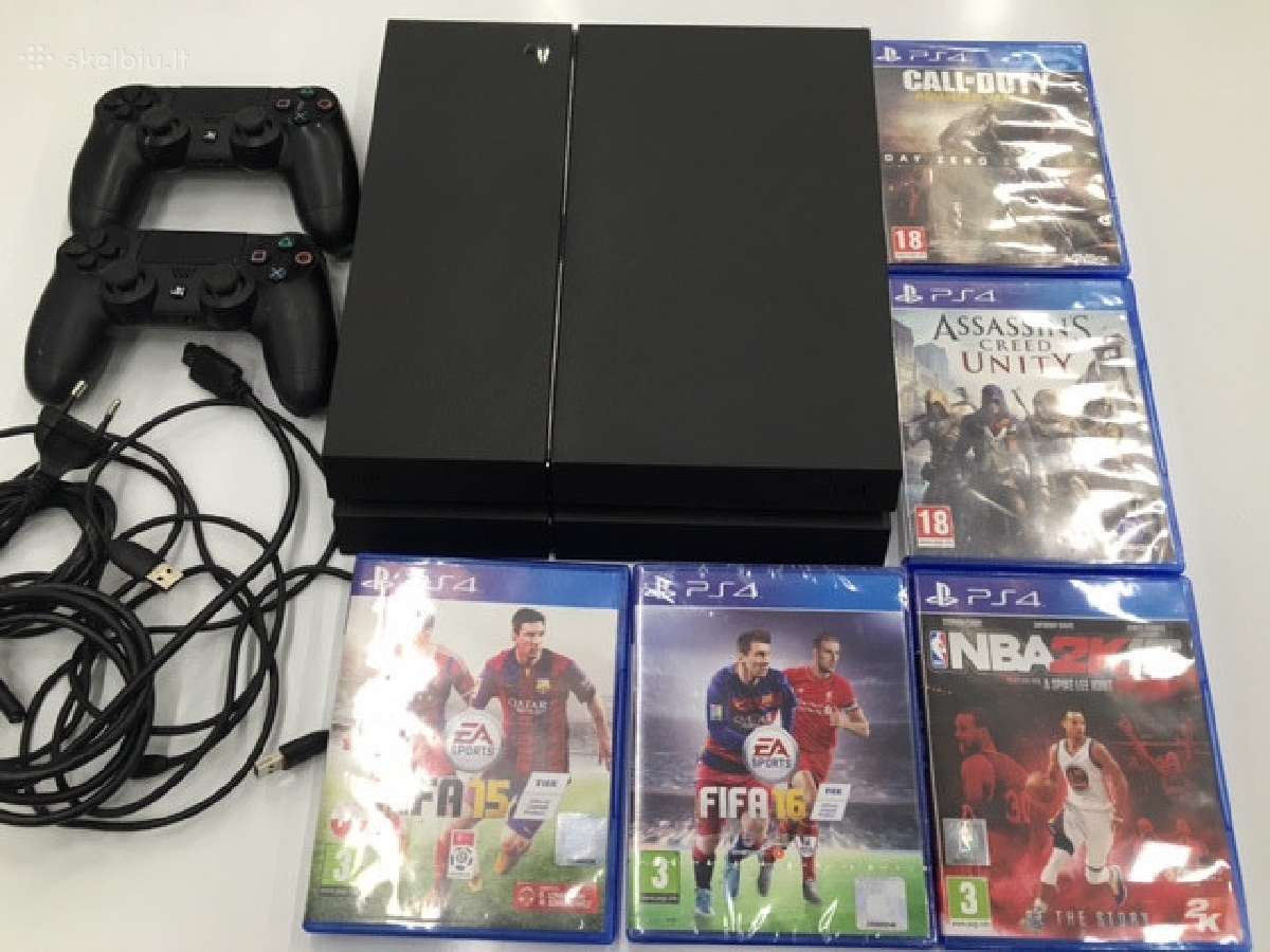 Sony ps4 su dviem pulteliais - nuotraukos Nr. 2