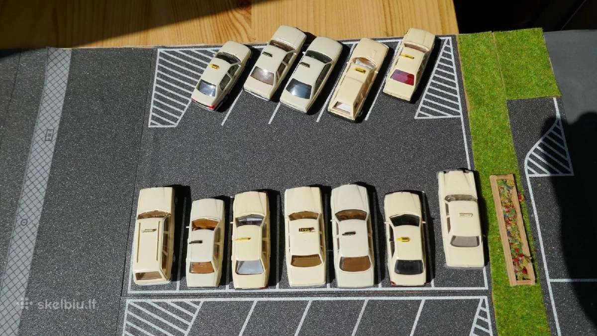 Taxi modeliai Bmw Mercedes Vw Opel 1:87 - nuotraukos Nr. 2