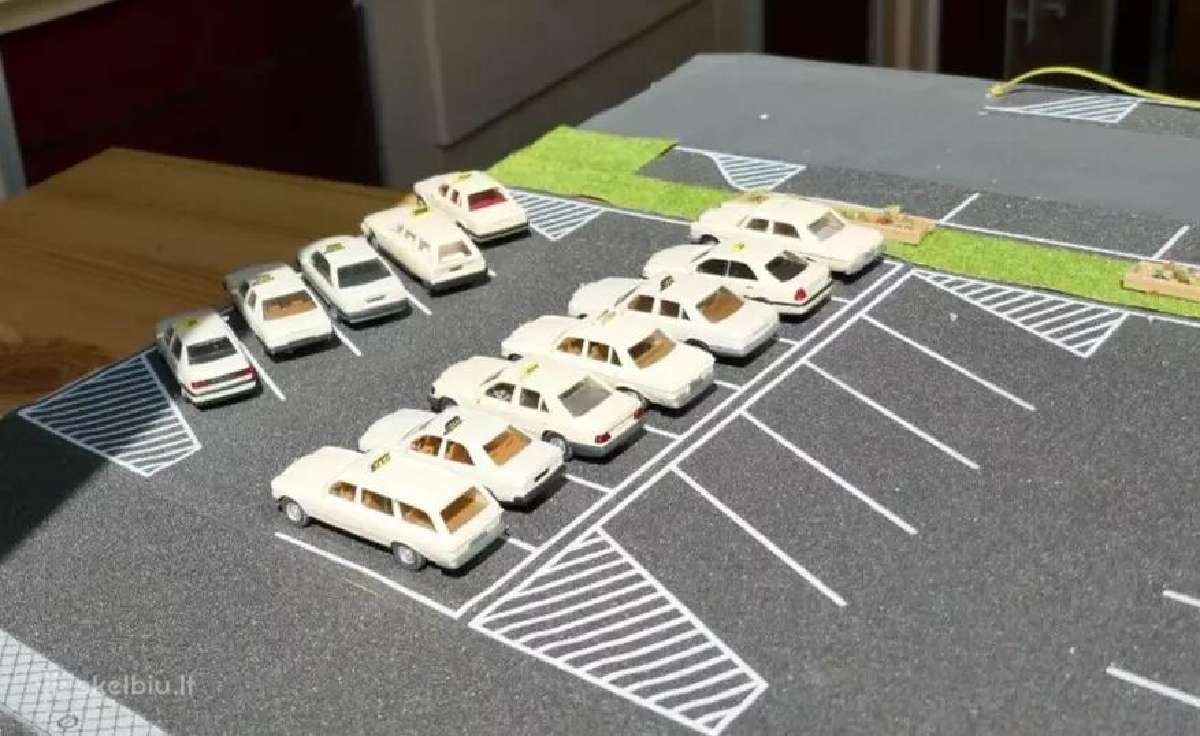 Taxi modeliai Bmw Mercedes Vw Opel 1:87 - nuotraukos Nr. 3