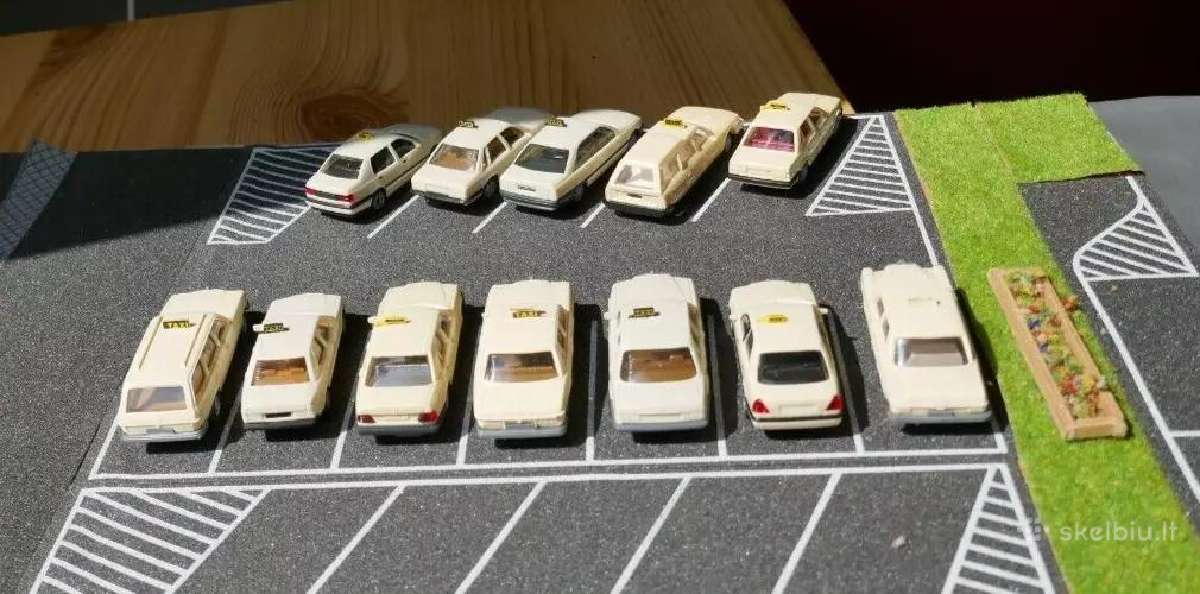Taxi modeliai Bmw Mercedes Vw Opel 1:87 - nuotraukos Nr. 4