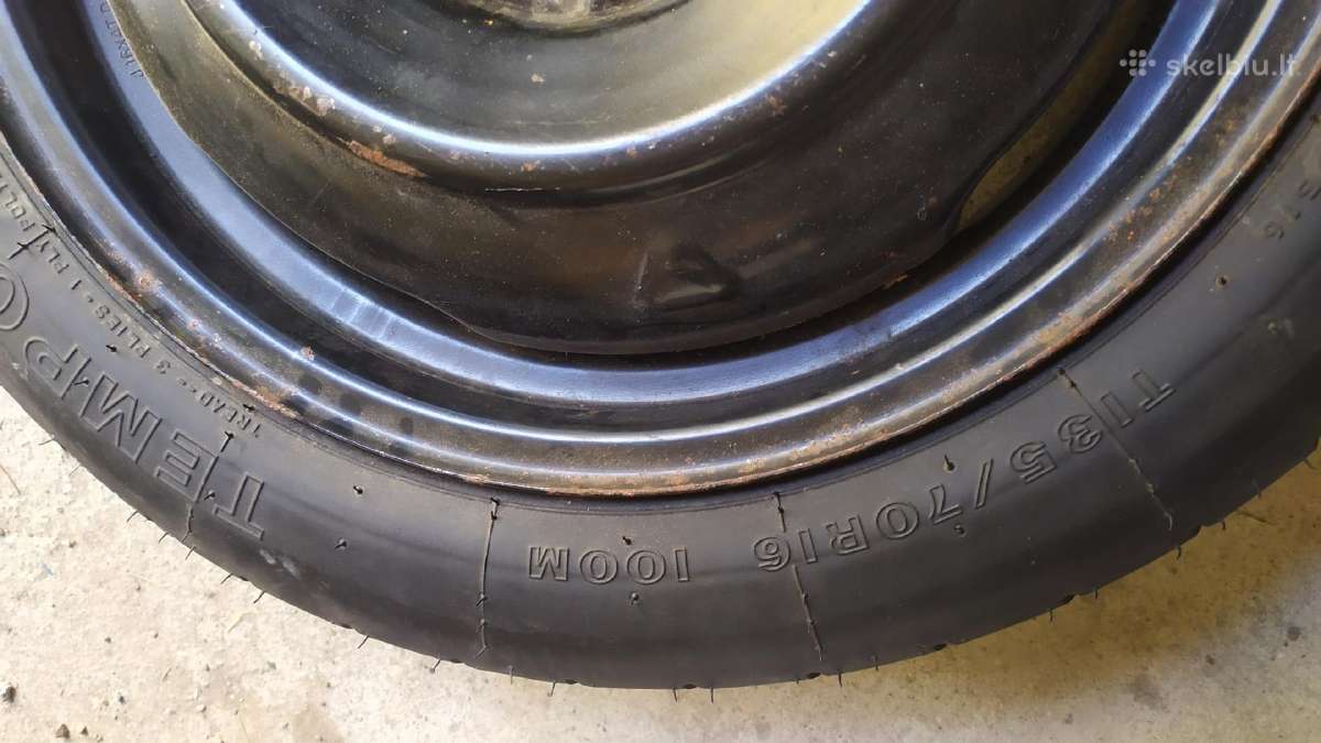 Audi VW atsarginis ratas - nuotraukos Nr. 3