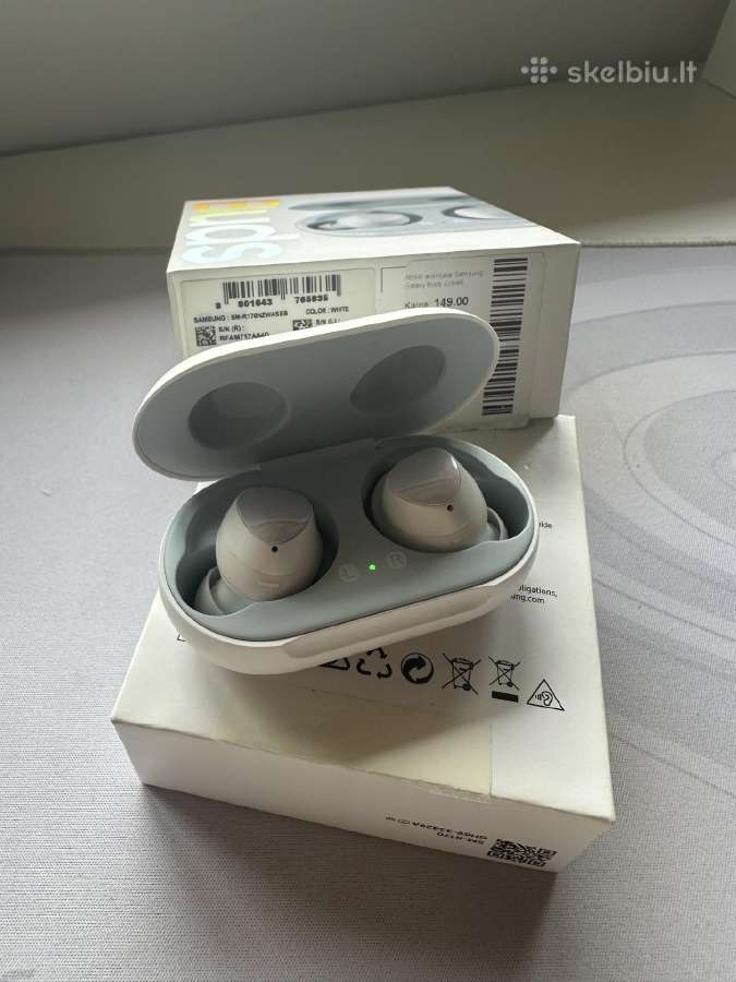 Samsung galaxy buds baltos