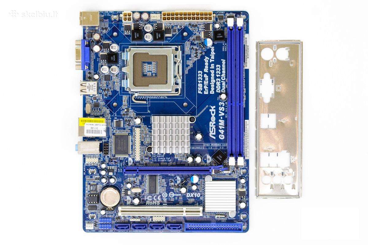 Asrock G41m-vs3 (775 / 4x / ddr3) (siuntimas)