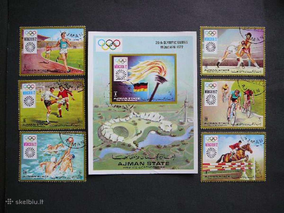 Olimpines vasaros Ajmanas 1972 antsp. ajm1051