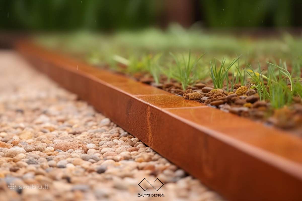 Corten rūdinto plieno borteliai - nuotraukos Nr. 4