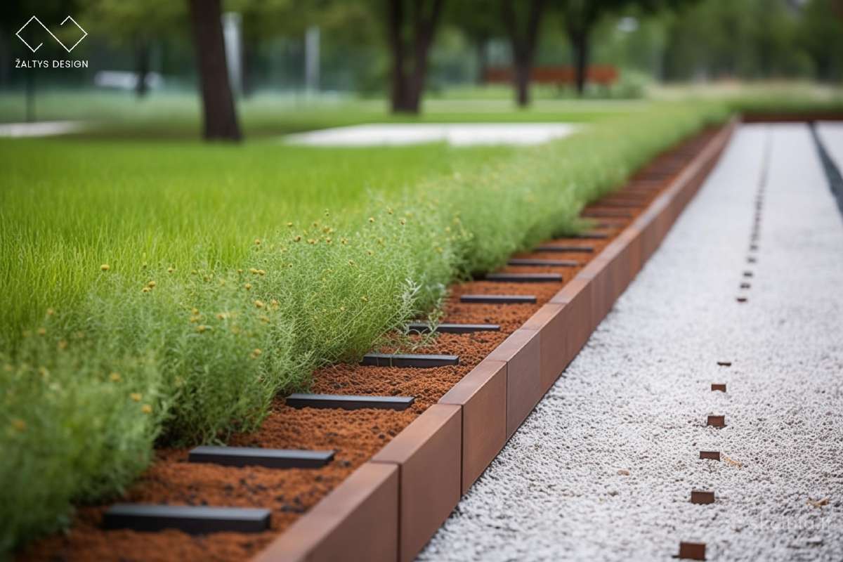Corten rūdinto plieno borteliai - nuotraukos Nr. 5