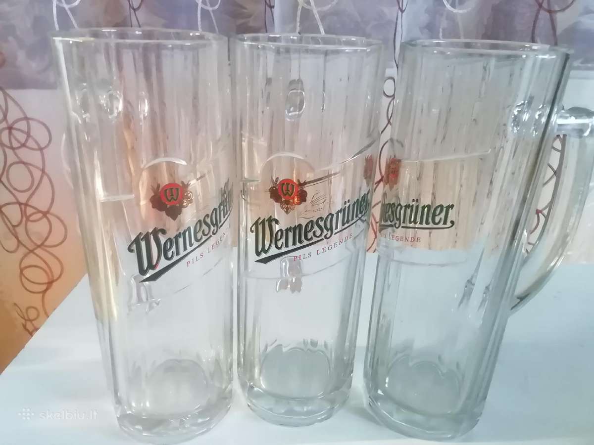 Alaus bokalai, Rastal Wernesgruner Pils - nuotraukos Nr. 2