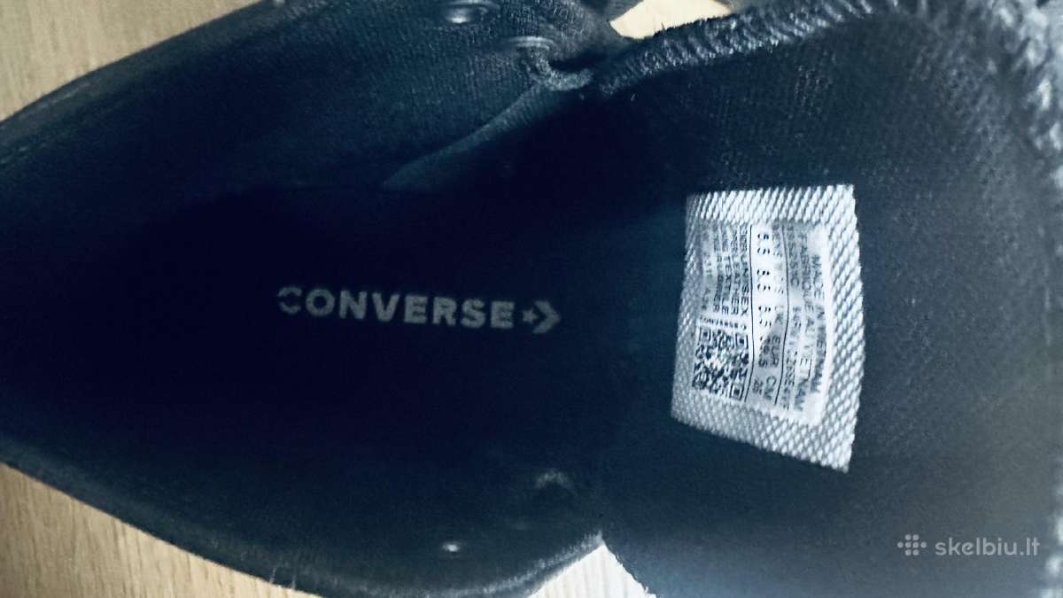 Odiniai Sportbačiai Converse nauji - nuotraukos Nr. 2