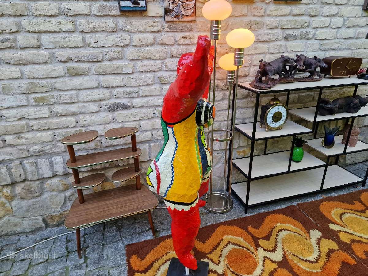 Vintažinė mid century interjerinė skulptūra Nana - nuotraukos Nr. 23