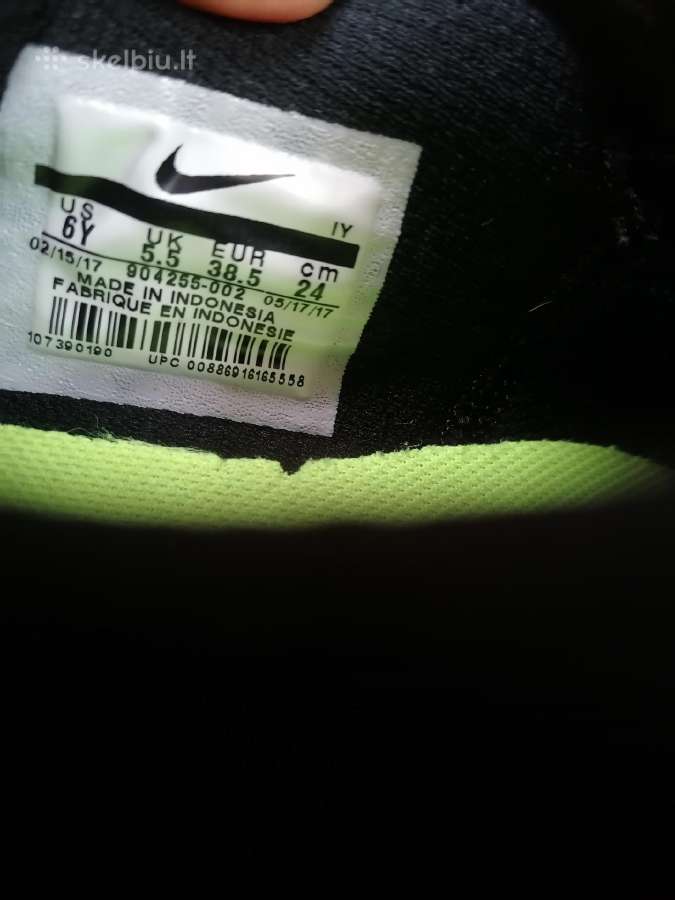 Nike free run kedai 38.5 dydis - nuotraukos Nr. 6