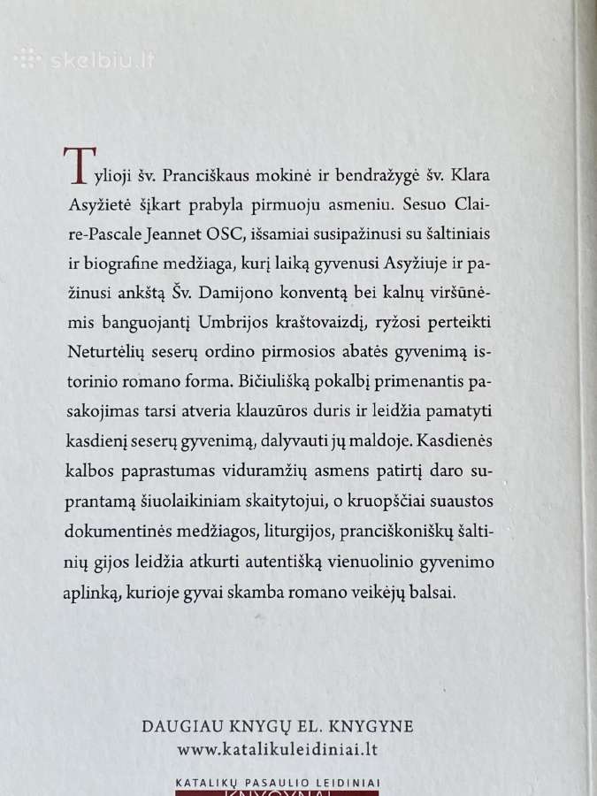 Šventoji Klara Asyžietė - nuotraukos Nr. 2