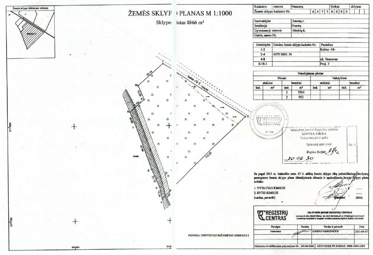 Parduodami sklypai prie Vencavų ežero - nuotraukos Nr. 11