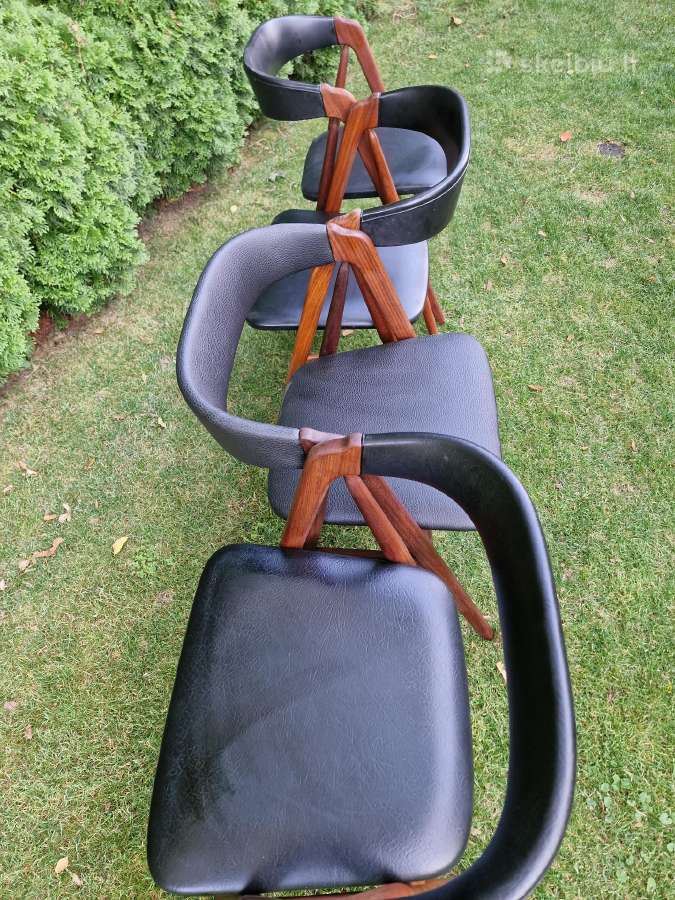 Vintažinė mid century tikmedžio kėdė - nuotraukos Nr. 18