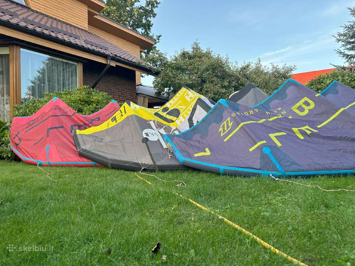 Jėgos aitvaras komplektas North Rebel 12, 9, 7m