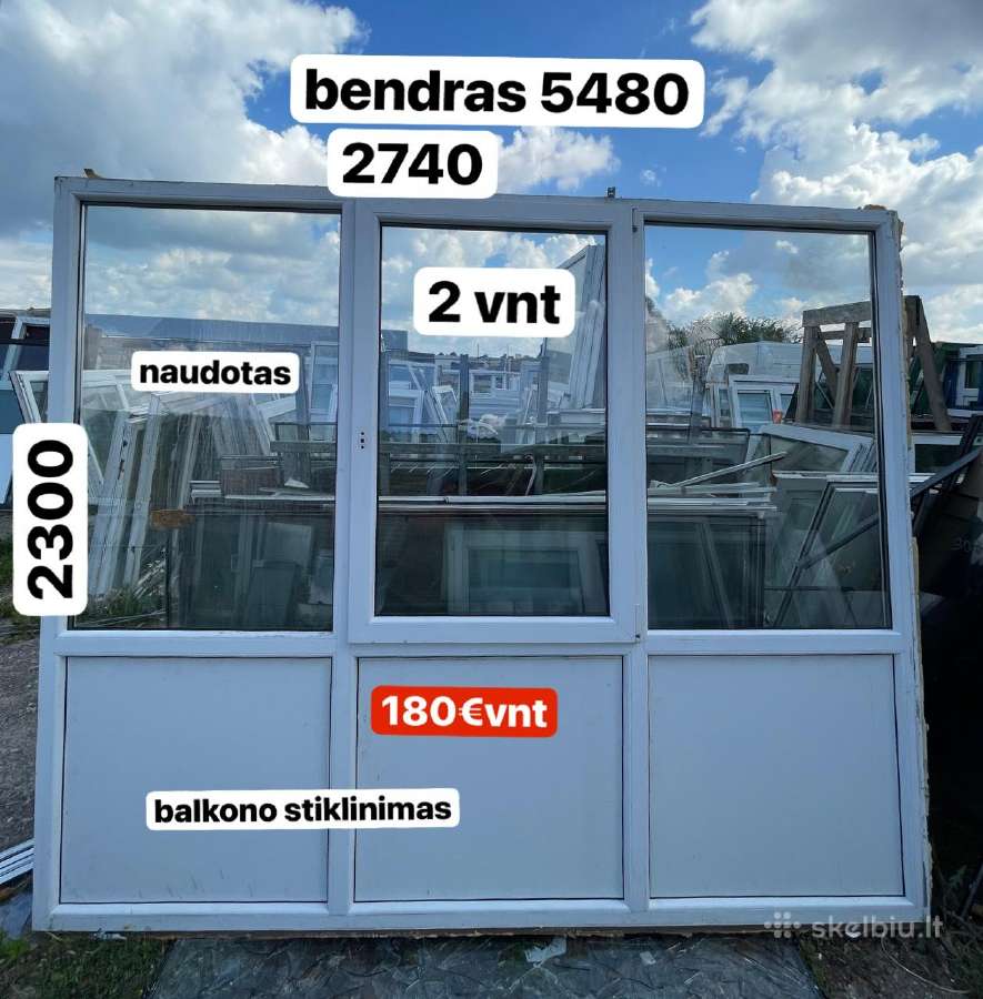 Nauji ir naudoti plastikiniai langai pigiau - nuotraukos Nr. 10
