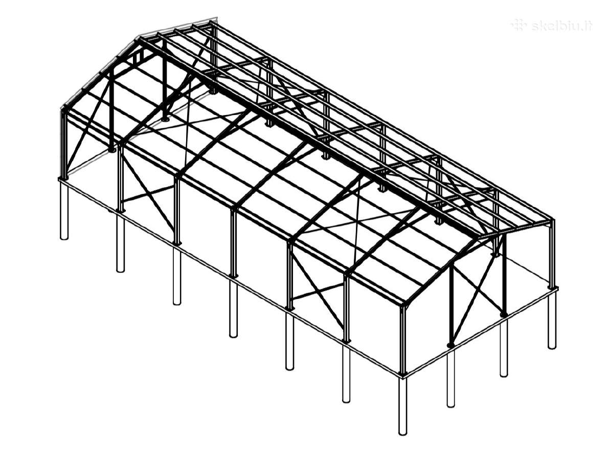 Angaro konstrukcija 9x20m