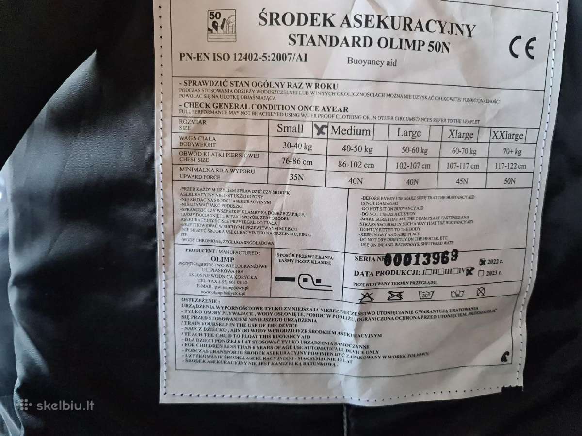 Naujos sertifikuotos gelbejimosi liemenes - nuotraukos Nr. 17