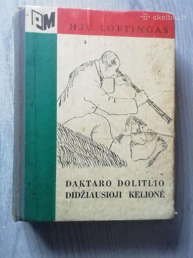 Knyga daktaro dolitlio didziausioji kelione