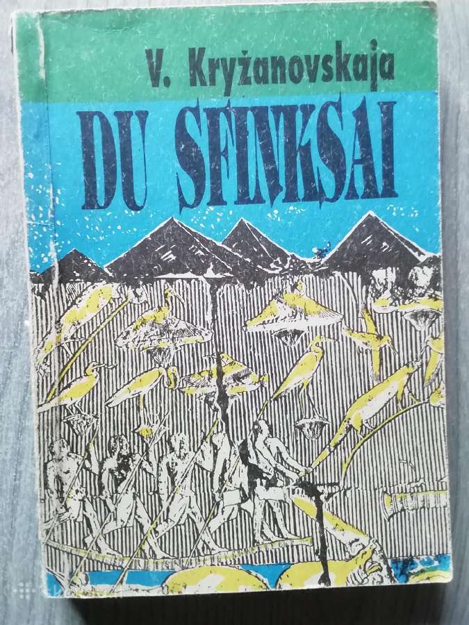 Knyga Du sfinksai