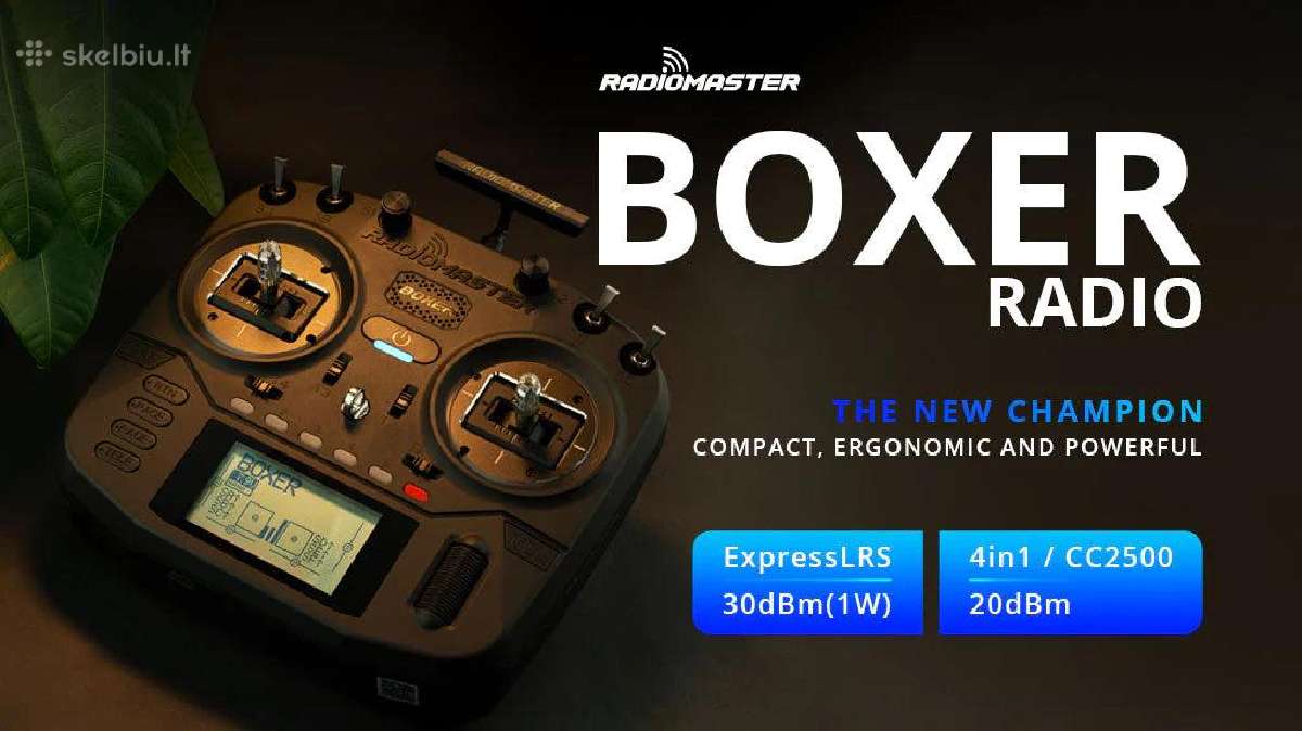 Nauji Radiomaster Boxer Elrs 2.4ghz valdymo pultai - nuotraukos Nr. 19