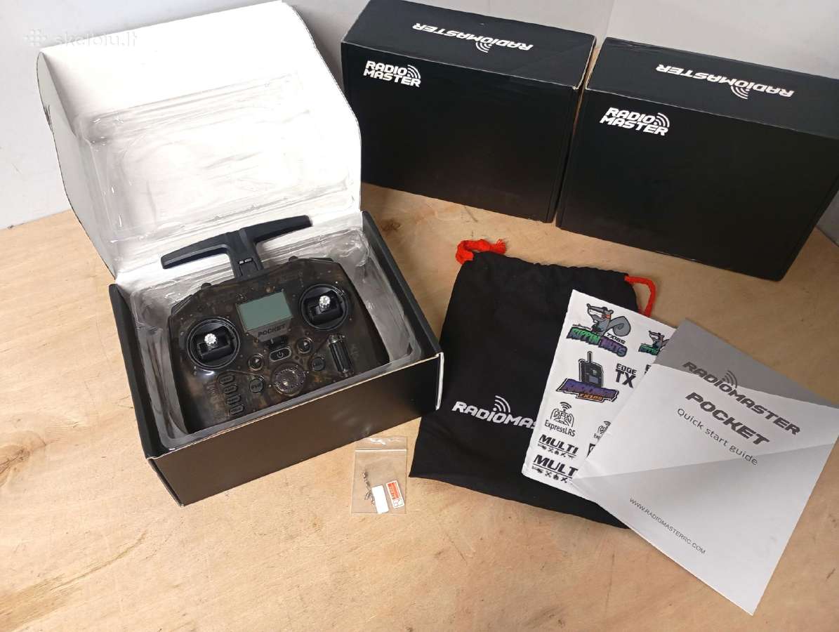 Nauji Radiomaster Pocket 2.4ghz valdymo pultai - nuotraukos Nr. 3