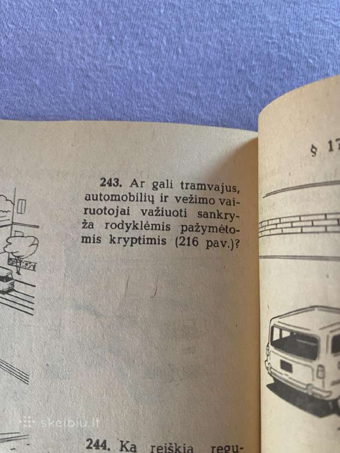 1983 m. knygele Keliu eismo taisyklių pratimai - nuotraukos Nr. 6